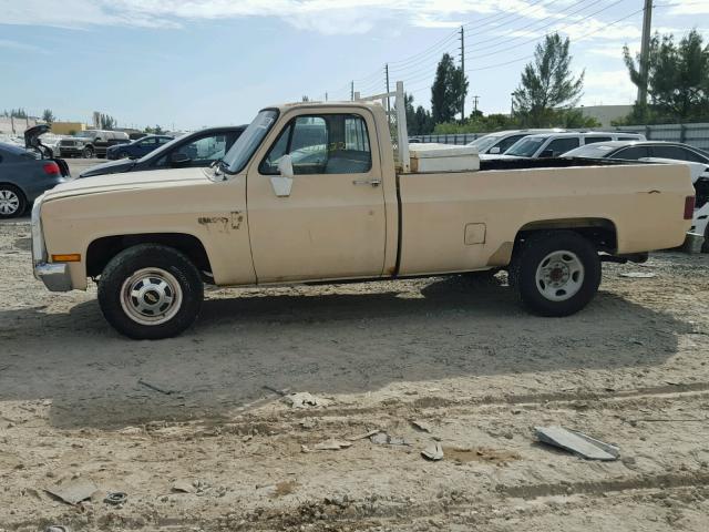 1GCGC24M2GF416508 - 1986 CHEVROLET C20 YELLOW photo 10