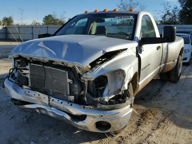 3D7ML46C96G105177 - 2006 DODGE RAM 3500 S SILVER photo 2