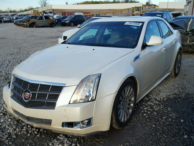 1G6DS5EVXA0145046 - 2010 CADILLAC CTS PREMIU WHITE photo 2