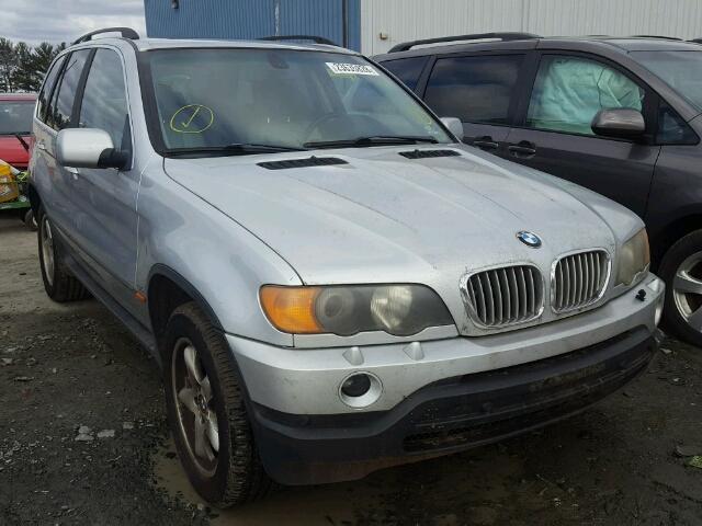 WBAFB33531LH12077 - 2001 BMW X5 4.4I SILVER photo 1