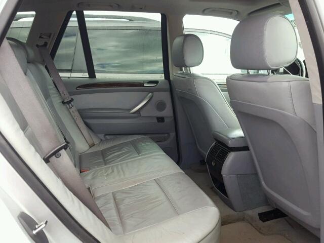 WBAFB33531LH12077 - 2001 BMW X5 4.4I SILVER photo 6