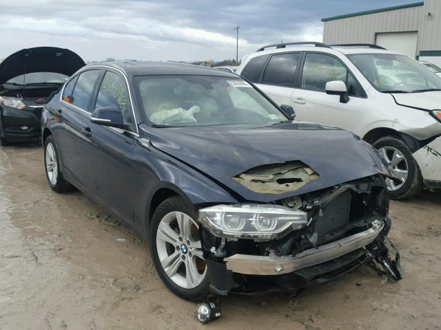 WBA8D9C30HA012234 - 2017 BMW 330 XI 蓝色 照片 1