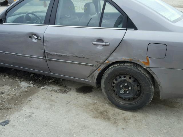 5NPET46C17H262483 - 2007 HYUNDAI SONATA GLS GRAY photo 9