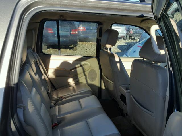 1FMEU64E66UB65048 - 2006 FORD EXPLORER E GRAY photo 6