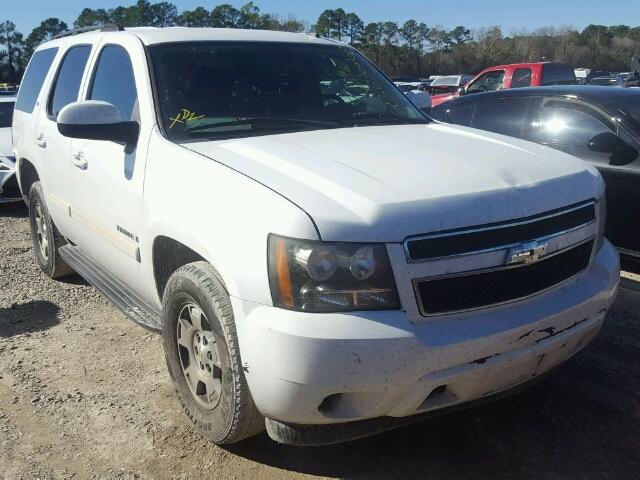 1GNFC13027R112492 - 2007 CHEVROLET TAHOE C150 WHITE photo 1