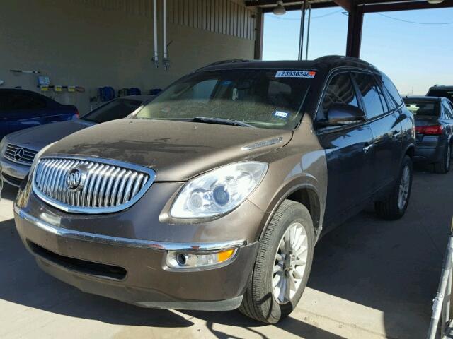 5GAER23718J106173 - 2008 BUICK ENCLAVE CX BROWN photo 2