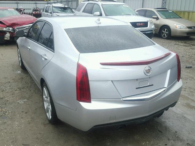 1G6AA5RX5D0154758 - 2013 CADILLAC ATS SILVER photo 3