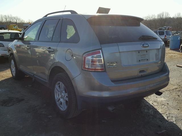 2FMDK38C88BA15816 - 2008 FORD EDGE SEL SILVER photo 3