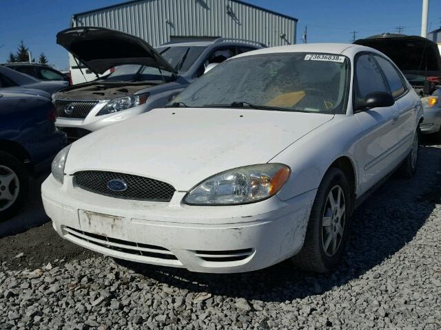 1FAFP53U56A183793 - 2006 FORD TAURUS SE WHITE photo 2