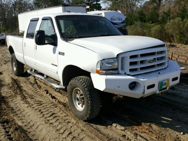 1FTSW31F63EA73697 - 2003 FORD F350 SRW S WHITE photo 1