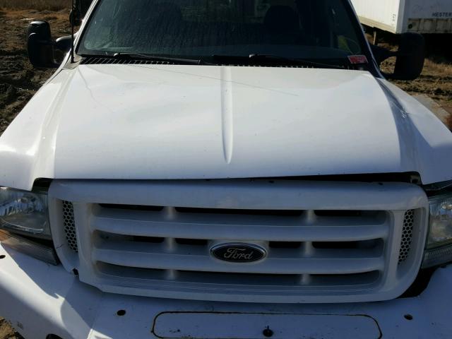 1FTSW31F63EA73697 - 2003 FORD F350 SRW S WHITE photo 7