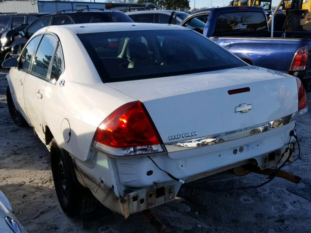 2G1WS551269426637 - 2006 CHEVROLET IMPALA POL WHITE photo 3