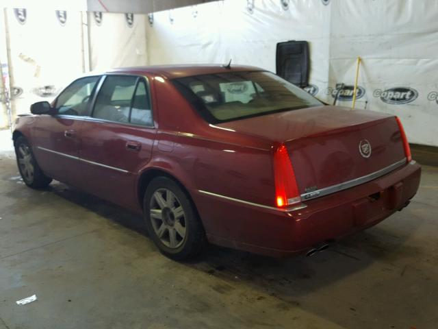 1G6KD57Y36U109823 - 2006 CADILLAC DTS RED photo 3