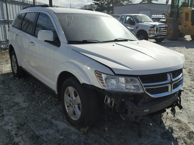 3C4PDCBG2CT355533 - 2012 DODGE JOURNEY SX WHITE photo 1