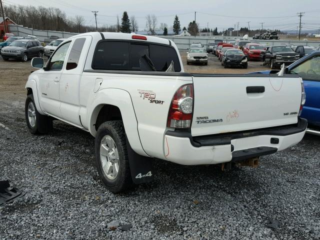 5TEUU4EN3AZ736949 - 2010 TOYOTA TACOMA ACC თეთრი ფოტო 3