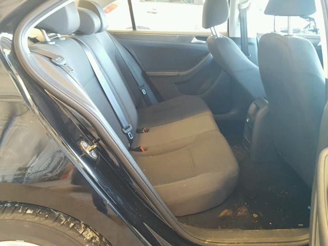 3VW2K7AJ5EM383731 - 2014 VOLKSWAGEN JETTA BASE შავი ფოტო 6