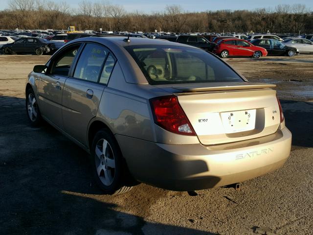 1G8AL55BX6Z134337 - 2006 SATURN ION LEVEL BEIGE photo 3