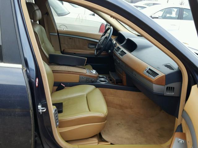 WBAGL63402DP50787 - 2002 BMW 745 I BLUE photo 5