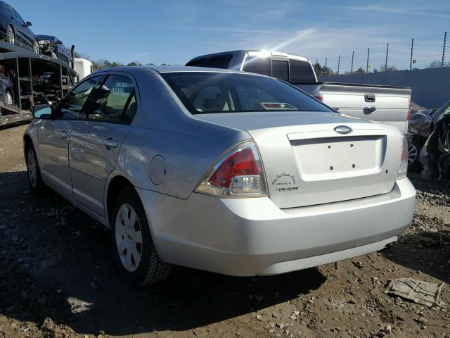 3FAFP06Z86R153381 - 2006 FORD FUSION S GRAY photo 3