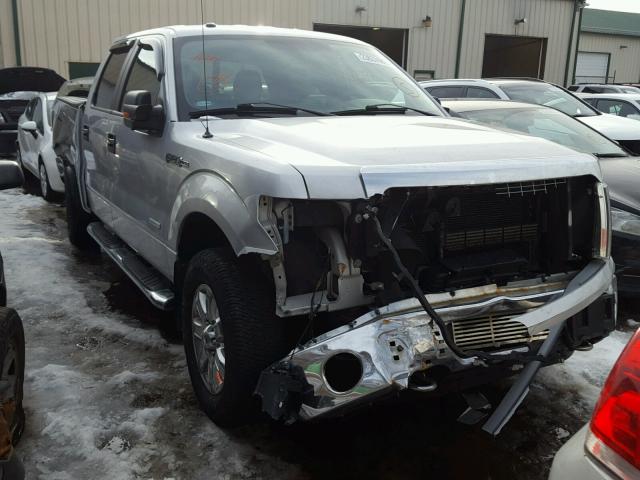 1FTFW1ET9DKF91716 - 2013 FORD F150 SUPER SILVER photo 1