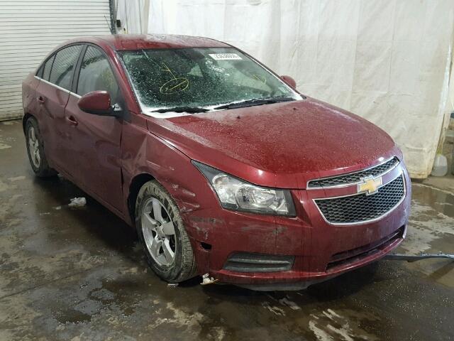 1G1PC5SB4E7289537 - 2014 CHEVROLET CRUZE LT RED photo 1