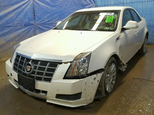 1G6DG5E50C0114702 - 2012 CADILLAC CTS LUXURY WHITE photo 2