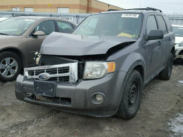 1FMCU0D73BKA09805 - 2011 FORD ESCAPE XLT GRAY photo 2