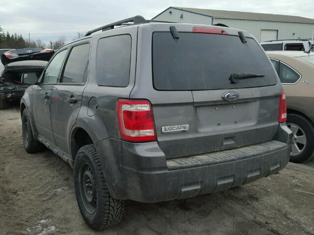 1FMCU0D73BKA09805 - 2011 FORD ESCAPE XLT GRAY photo 3