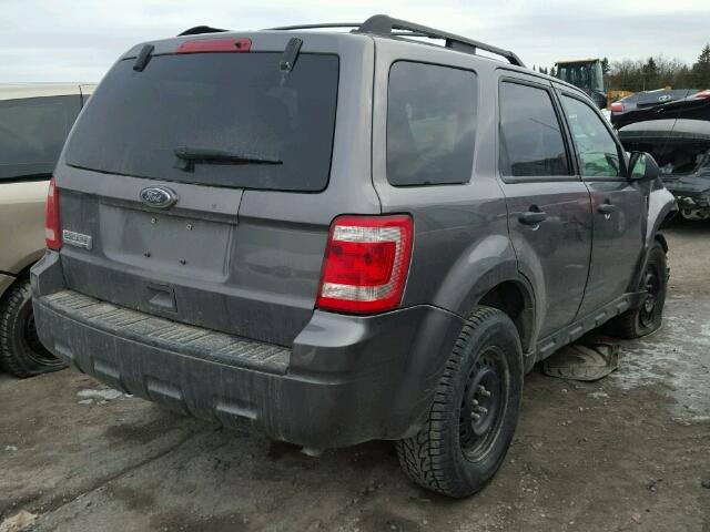 1FMCU0D73BKA09805 - 2011 FORD ESCAPE XLT GRAY photo 4