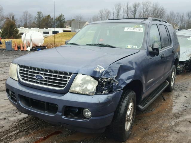 1FMZU73K14UC06813 - 2004 FORD EXPLORER X BLUE photo 2