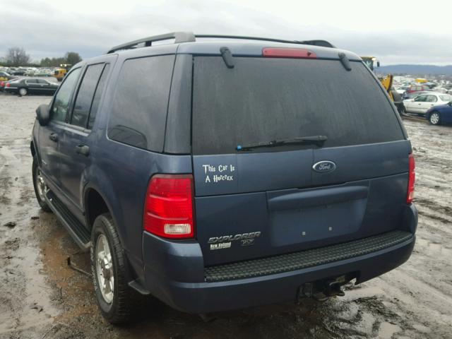 1FMZU73K14UC06813 - 2004 FORD EXPLORER X BLUE photo 3