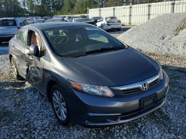 2HGFB2F8XCH602418 - 2012 HONDA CIVIC EX გრაფიტი ფოტო 1