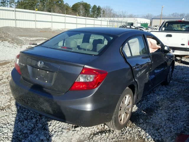 2HGFB2F8XCH602418 - 2012 HONDA CIVIC EX გრაფიტი ფოტო 4