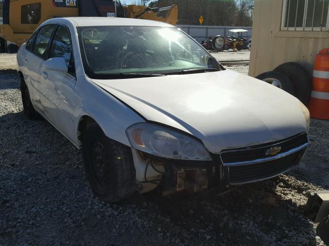 2G1WS551069428273 - 2006 CHEVROLET IMPALA POL WHITE photo 1