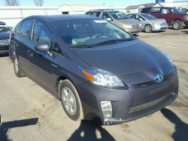 JTDKN3DU4A0034078 - 2010 TOYOTA PRIUS GRAY photo 1