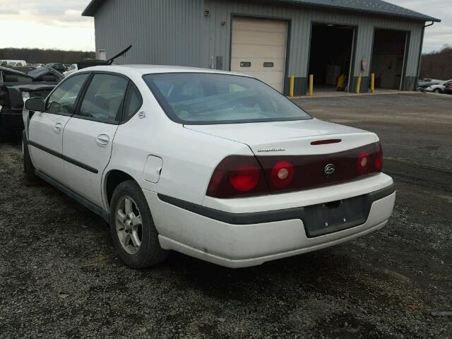 2G1WF52E3Y9339117 - 2000 CHEVROLET IMPALA WHITE photo 3