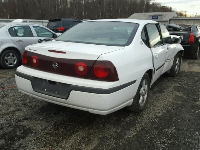 2G1WF52E3Y9339117 - 2000 CHEVROLET IMPALA WHITE photo 4