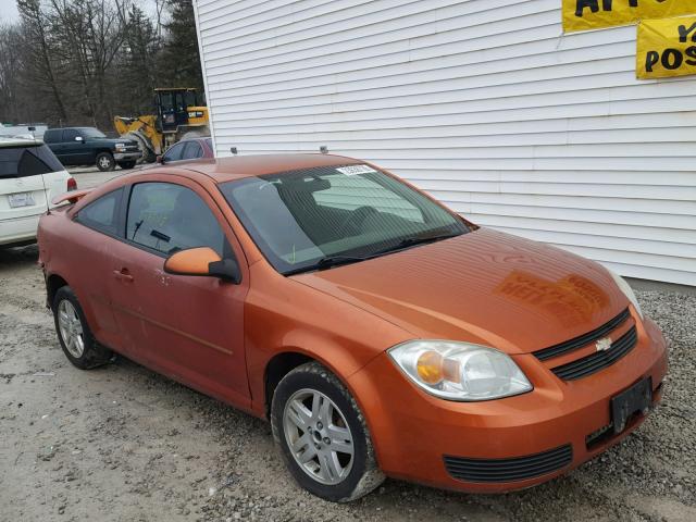 1G1AL12F957525987 - 2005 CHEVROLET COBALT LS ORANGE photo 1