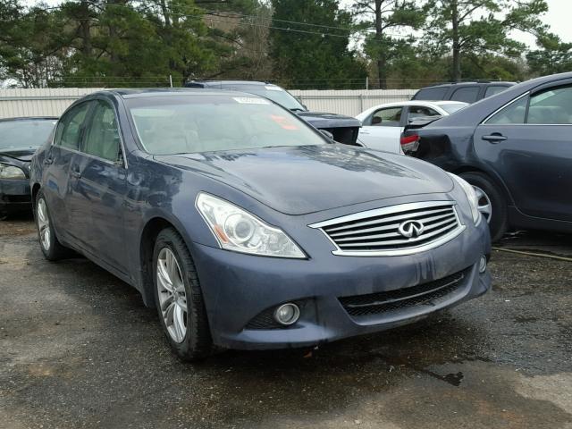 JN1DV6AP3BM830701 - 2011 INFINITI G25 BASE BLUE photo 1