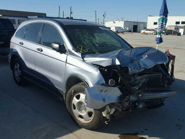 JHLRE38328C025584 - 2008 HONDA CR-V LX BLUE photo 1