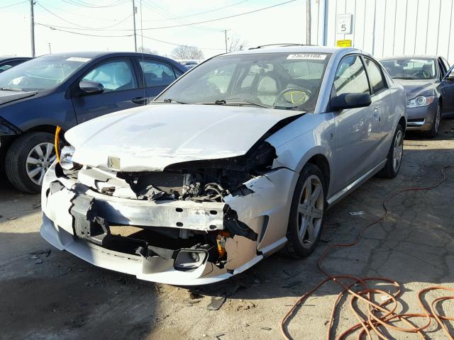 1G8AY11P56Z117232 - 2006 SATURN ION REDLIN SILVER photo 2