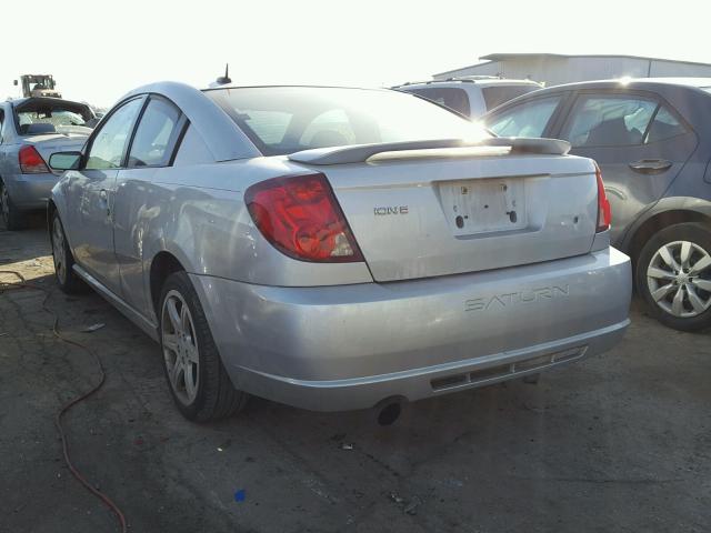 1G8AY11P56Z117232 - 2006 SATURN ION REDLIN SILVER photo 3