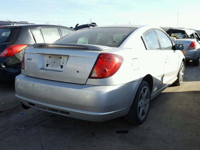 1G8AY11P56Z117232 - 2006 SATURN ION REDLIN SILVER photo 4