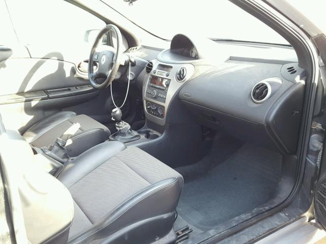 1G8AY11P56Z117232 - 2006 SATURN ION REDLIN SILVER photo 5