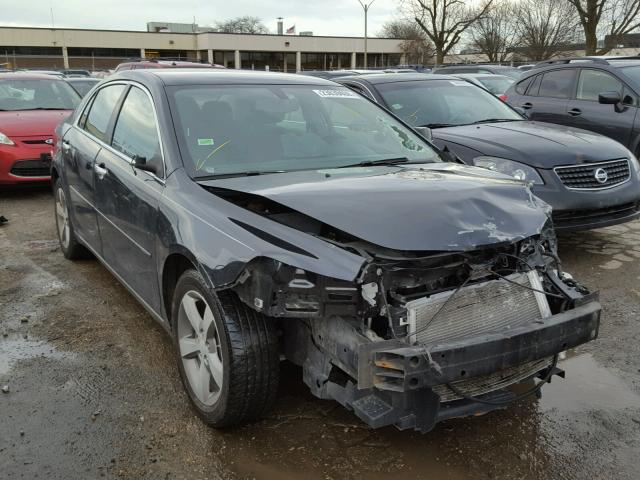 1G1ZC5E03CF159030 - 2012 CHEVROLET MALIBU 1LT BLACK photo 1