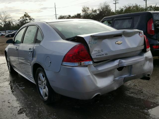 2G1WG5E3XC1319381 - 2012 CHEVROLET IMPALA LT SILVER photo 3