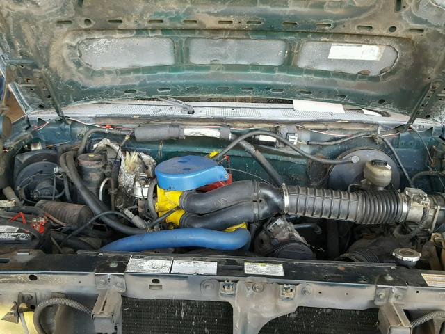 1FTEF15N5SNB69919 - 1995 FORD F150 GREEN photo 7