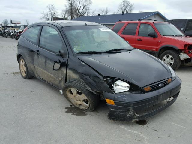 3FAFP31303R149129 - 2003 FORD FOCUS ZX3 BLACK photo 1