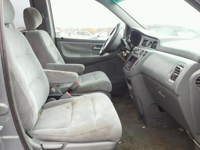 2HKRL18661H532144 - 2001 HONDA ODYSSEY EX TEAL photo 5