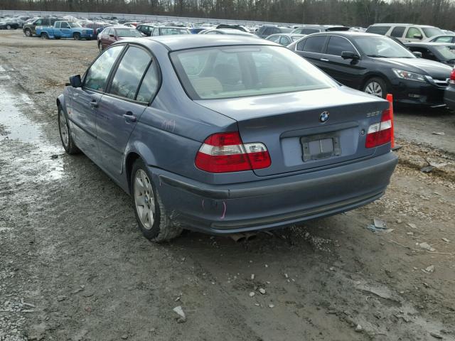 WBAAM3347YFP81856 - 2000 BMW 323 I BLUE photo 3